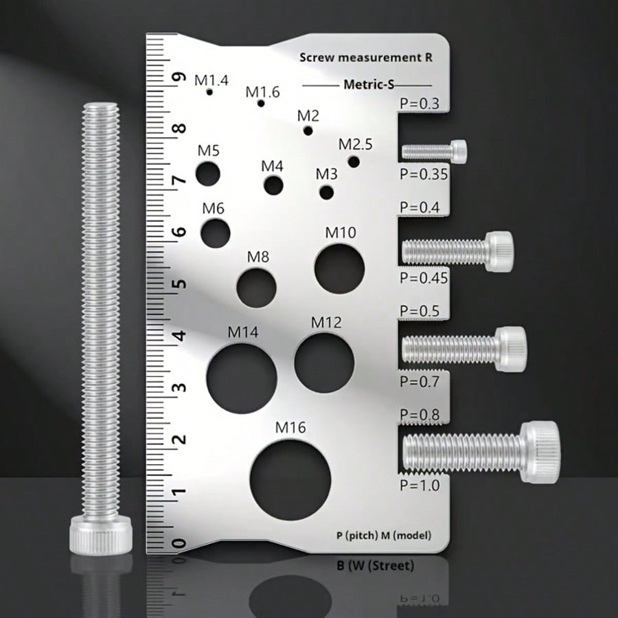 Electronics Repair Technician - Solid Metal Screw Bolt Caliper -