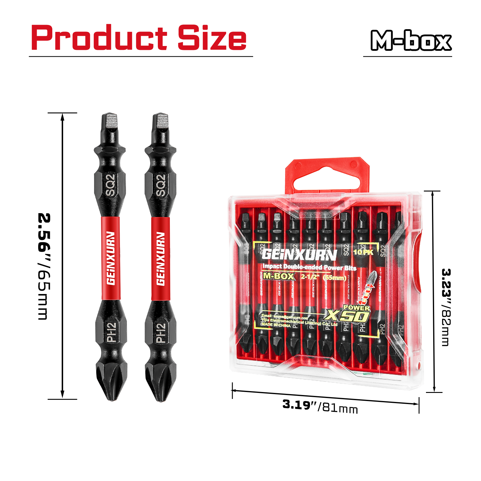 Geinxurn PH2-SQ2 Impact Double – Pentalobe Screwdriver Set Bewertung und Preis
