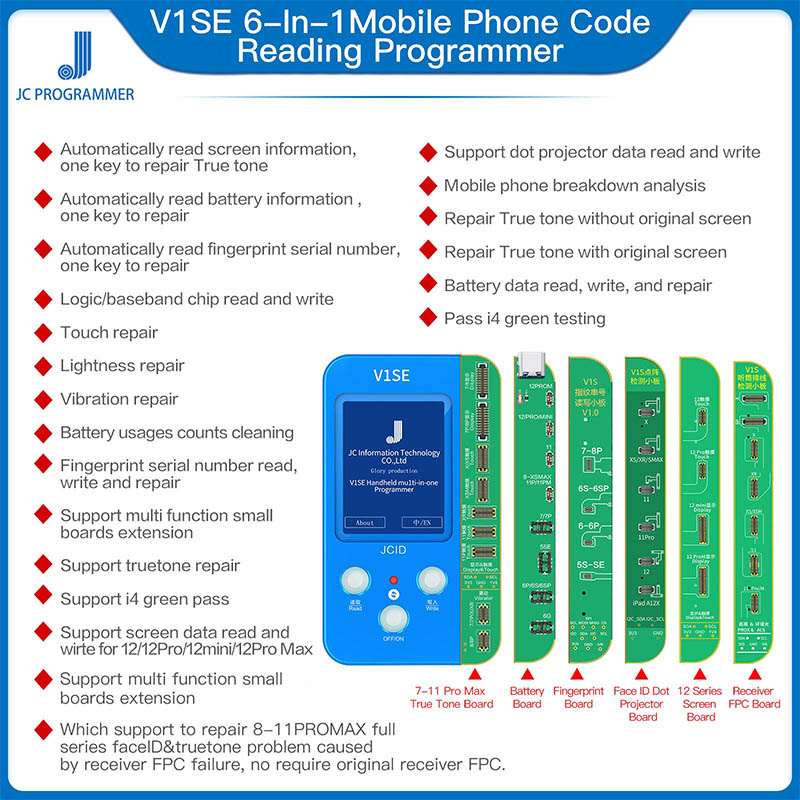 JC V1SE Phone Code Reading Pro – Electronics Repair Manual Bewertung und Preis