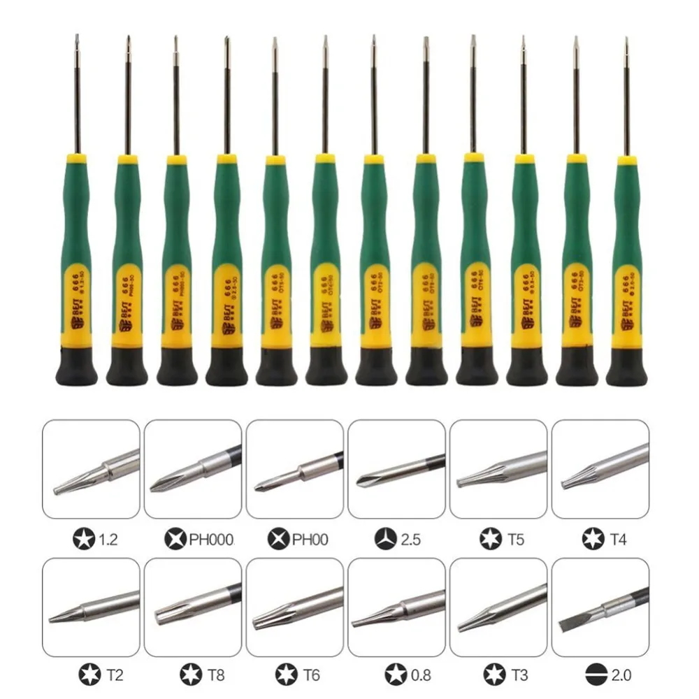 12Pcs/Set Screwdriver P2 P5 0. – Pentalobe Screwdriver Set Bewertung und Preis