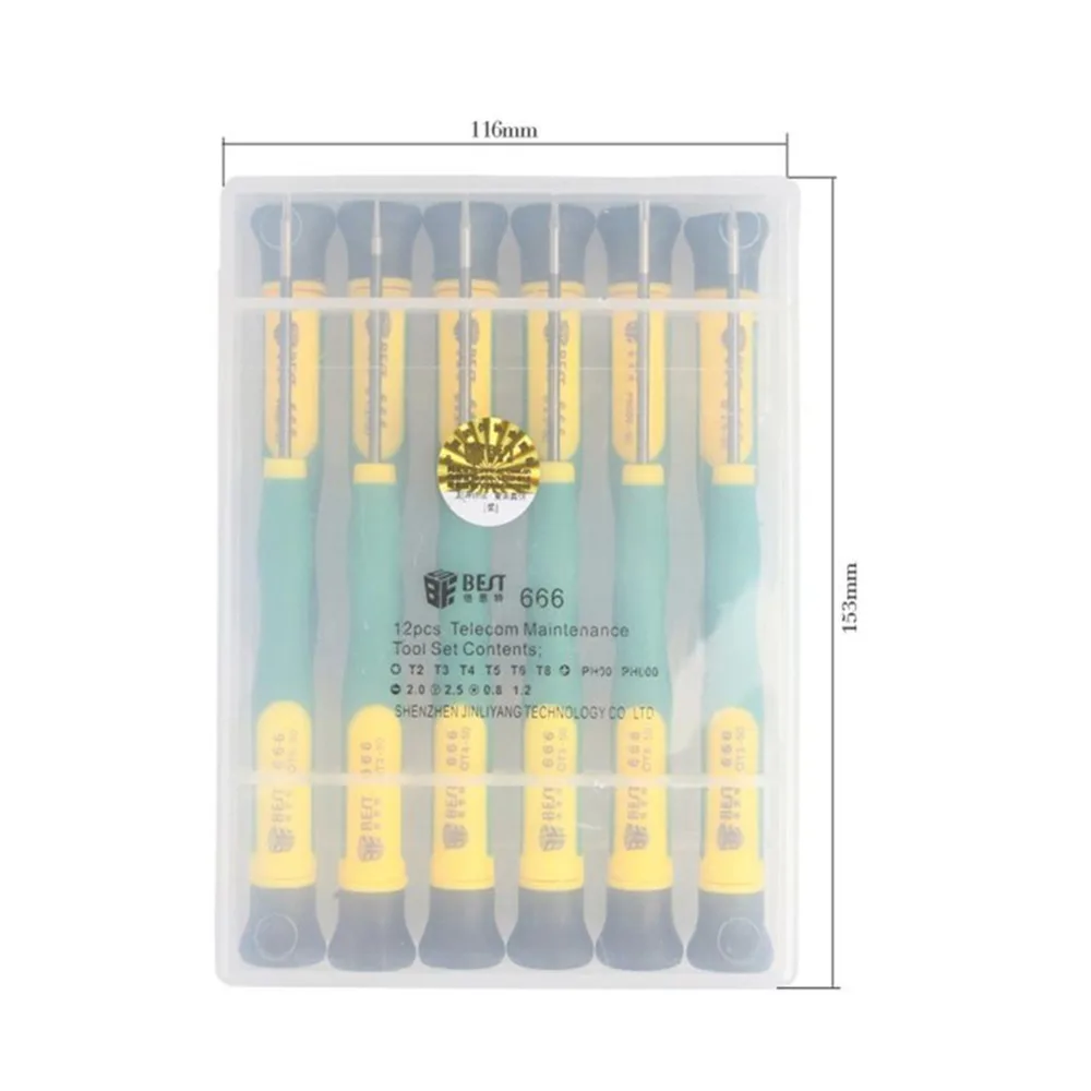12Pcs/Set Screwdriver P2 P5 0. – Pentalobe Screwdriver Set Bewertung und Preis