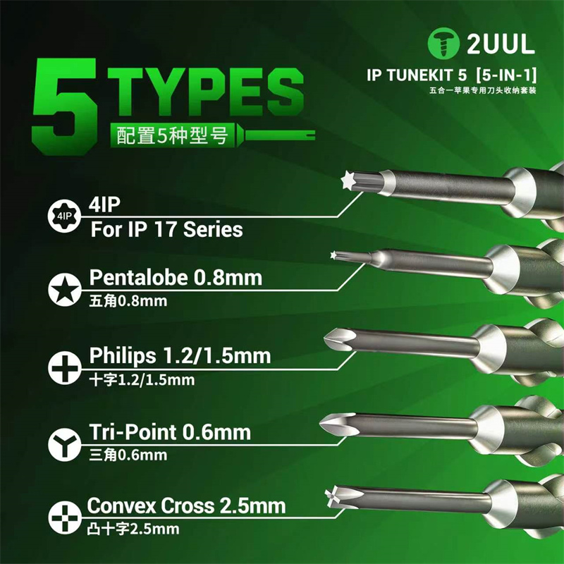 2UUL SD25 IP TUNEKIT 5 Screwdr – Pentalobe Screwdriver Set Bewertung und Preis