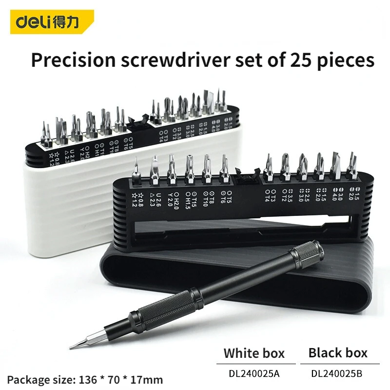 Deli 25 in 1 Precision Screwdr – Electronics Repair Game Bewertung und Preis