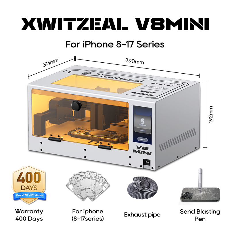Xwitzeal® V8 MINI Laser Glue R – Electronics Repair Manual Bewertung und Preis