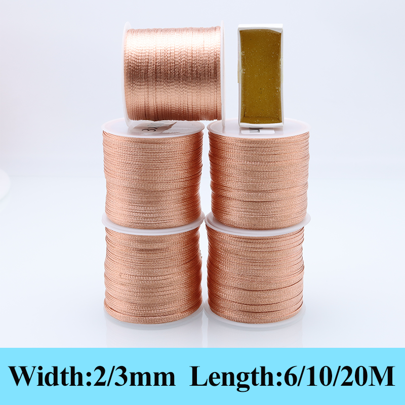 6/10/20M Desoldering Wire Mesh – Soldering Flux Liquid Bewertung und Preis