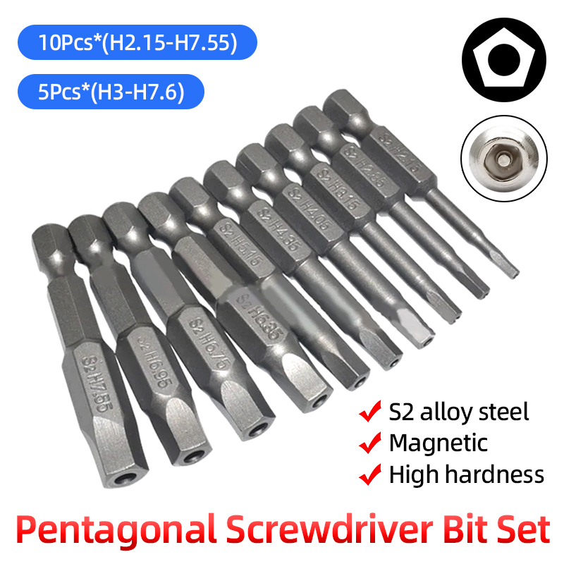 Pentagonal Screwdriver Bit Set – Pentalobe Screwdriver Set Bewertung und Preis